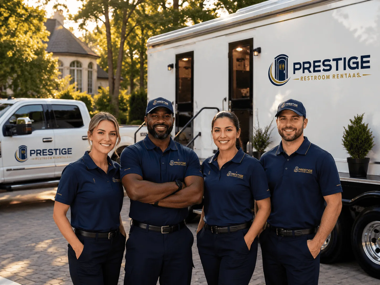 Trusted Luxury Portable Restrooms company in South Milford, IN